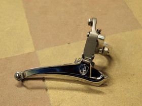 CAMPAGNOLO TRIOMPHE FRONT DERAILLEUR GRAPHITE 28.6 NOS