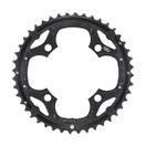 CHAINRING 44T 104BCD 4 BOLTS BLACK 3X9 SPEED SHIMANO FC-T4010 ALIVIO