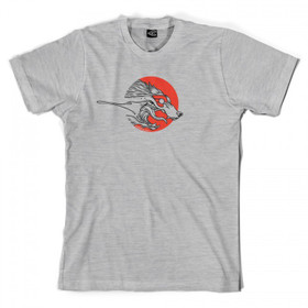 CINELLI SAM TURNER T-SHIRT THE WOLF GREY S