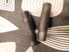 RUBBER GRIPS 125 MM BLACK