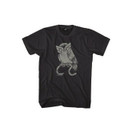 CINELLI SAM TURNER T-SHIRT 'WHO WANTS TO RIDE?' BLACK M