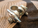SADDLE CLAMP STEEL ZINC PLATED