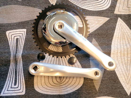 CRANKSET 44T SUGINO 170MM ALU FOR SQUARE AXLE