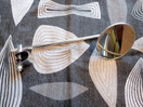 REAR VIEW MIRROR CHROME 30 CM