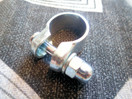 SEATPOST CLAMP 28.6 MM ZINC PLATED
