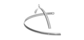 MIKAMARO FENDER SET 30 MM POLISHED ALUMINIUM