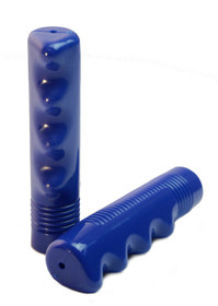 RUBBER GRIPS 117 MM BLUE