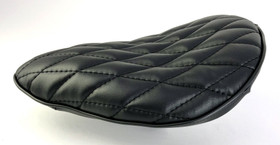 BOARD TRACKER SADDLE BLACK W/DIAMOND SEAMS