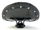 BOARD TRACKER SADDLE BLACK W/DIAMOND SEAMS