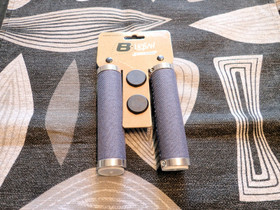 DONUT LOCKING GRIPS, BLUE JEANS 130/130 MM