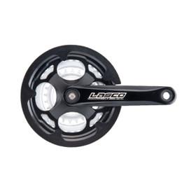 CRANKSET LASCO 24/34/42 ALU 170 MM BLACK