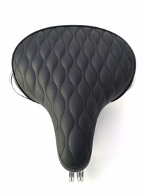 CRUISER SADDLE QUILTED BLACK
