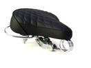 CRUISER SADDLE QUILTED BLACK