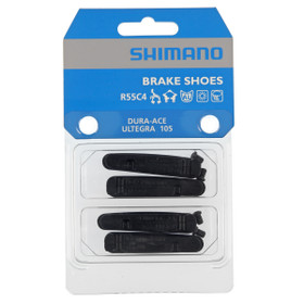 SHIMANO BRAKE PAD FOR ROAD BRAKES 55 MM 2 PAIRS