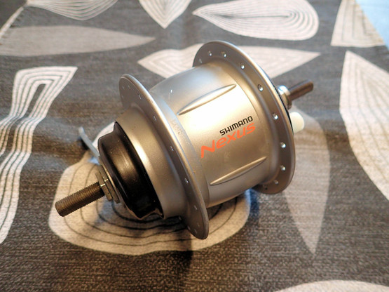 SHIMANO NEXUS 8 REAR COASTER HUB 36H SG-8C31 SILVER