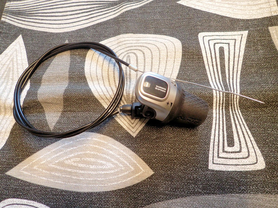SHIMANO NEXUS 8 SHIFTER SILVER