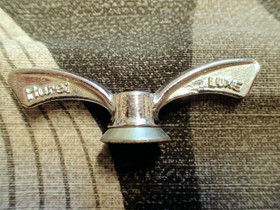 WING NUT 7.9 MM HURET LUXE CHROMED BRASS NOS