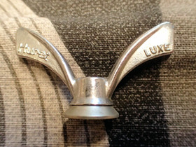 WING NUT 9.5 MM HURET LUXE CHROMED BRASS NOS