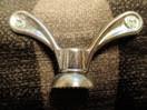 WING NUT 8 MM SM ALUMINIUM NOS
