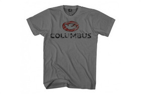 COLUMBUS SCRATCHE T-SHIRT CHARCOAL XL