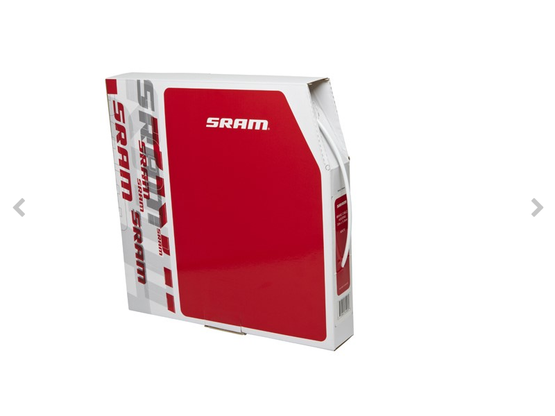 BRAKE CABLE HOUSING 1M WHITE 5.0MM
