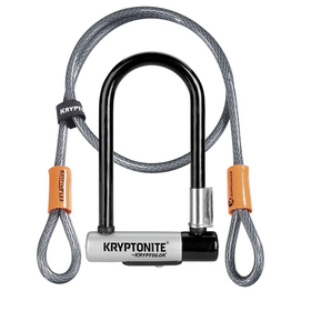 KRYPTONITE U-LOCK KRYPTOLOK MINI 7 + CABLE 120 CM