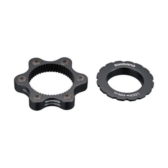 BRAKE DISC ADAPTER SHIMANO CENTERLOCK > 6 BOLTS