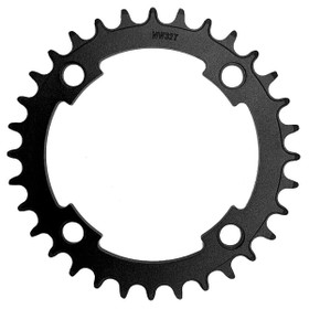 FRONT SPROCKET E-BIKE NARROW WIDE 36T BCD 104 ALU BLACK