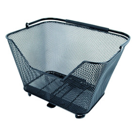 STEEL MESH REAR BASKET ATRAN DAILY M, BLACK