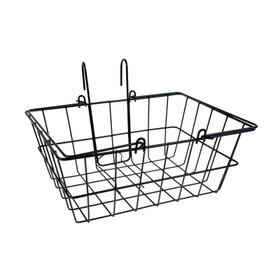 STEEL MESH BASKET ZONEX, BLACK