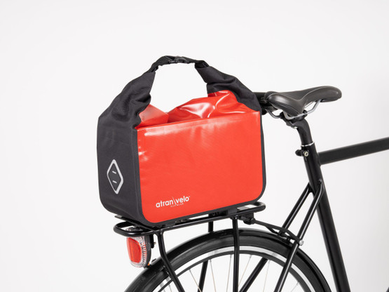 RACK BAG ATRAN VELO TRAVEL TOP BLACK/RED