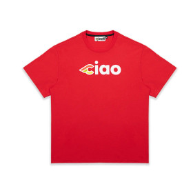 CINELLI CIAO T-SHIRT RED S