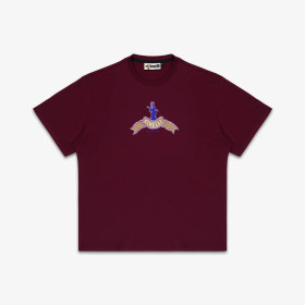 CINELLI MADONNINA T-SHIRT BURGUNDY M