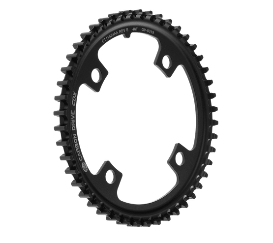 GATES CARBON DRIVE CDX CHAIN RING 46T 104 BCD 4 BOLT