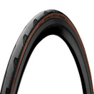 CONTINENTAL GRAND PRIX 5000 700X25C 25-622 BLACK/BROWN FOLDABLE