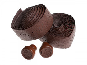 GYES LEATHER BAR TAPE DARK BROWN