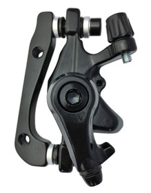 MECHANICAL DISC BRAKE WO/ROTOR F/R BLACK