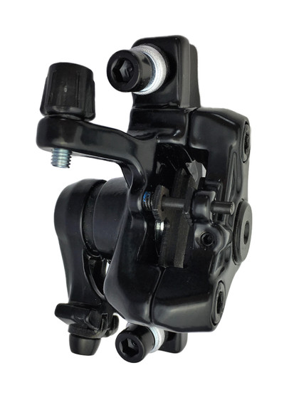 MECHANICAL DISC BRAKE WO/ROTOR F/R BLACK