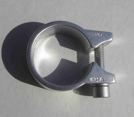 SEATPOST CLAMP 34.9MM SILVER