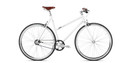 MIKAMARO URBAN DELUXE PEARL WHITE LADIES 11 SPEED S/52