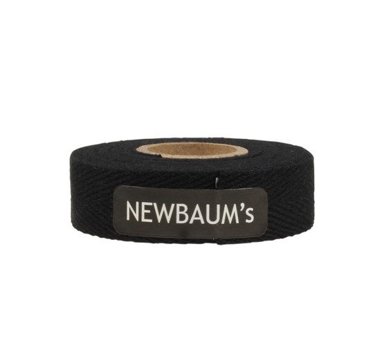 NEWBAUMS BAR TAPE BLACK COTTON
