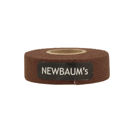 NEWBAUMS BAR TAPE DARK BROWN COTTON