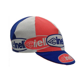 CINELLI OVAL RED AND BLUE CAP