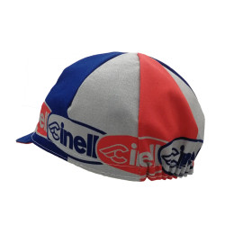 CINELLI OVAL RED AND BLUE CAP