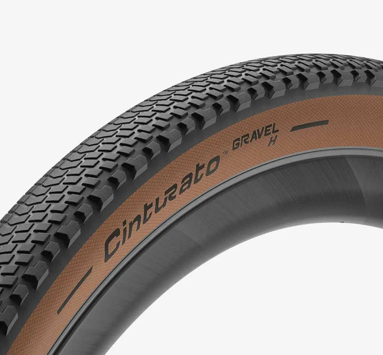 PIRELLI CINTURATO GRAVEL H TLR 700X45C 45-622 BLACK/BROWN