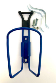 BOTTLE HOLDER ALUMINIUM BLUE