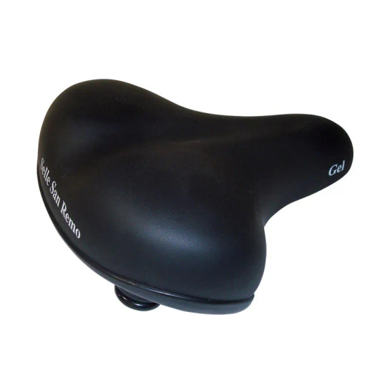 SELLE SAN REMO 3245 GEL SADDLE, BLACK