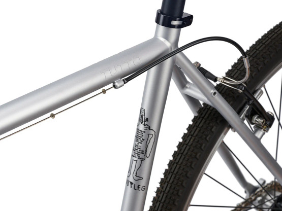 CINELLI TUTTO PLUS SILVER BOOTLEG FIXED/FREE L/56