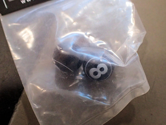 VALVE CAPS 8 BALL
