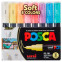 Posca maalikynäsetti 8kpl, PC-1M, pastellisävyt